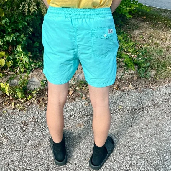 POLO Ralph Lauren Traveler Seafoam Swim Trunks SZ M! EUC! - Picture 6 of 16